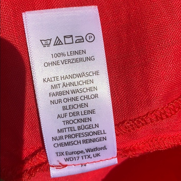 NWT Saint Tropez west linen tunic - Picture 6 of 8